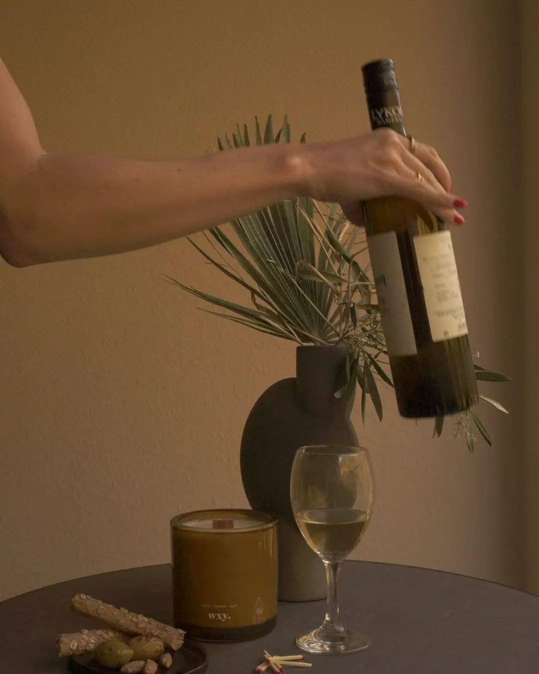 wxy. - Roam. - 12.5oz candle - olive. lemon. sun.