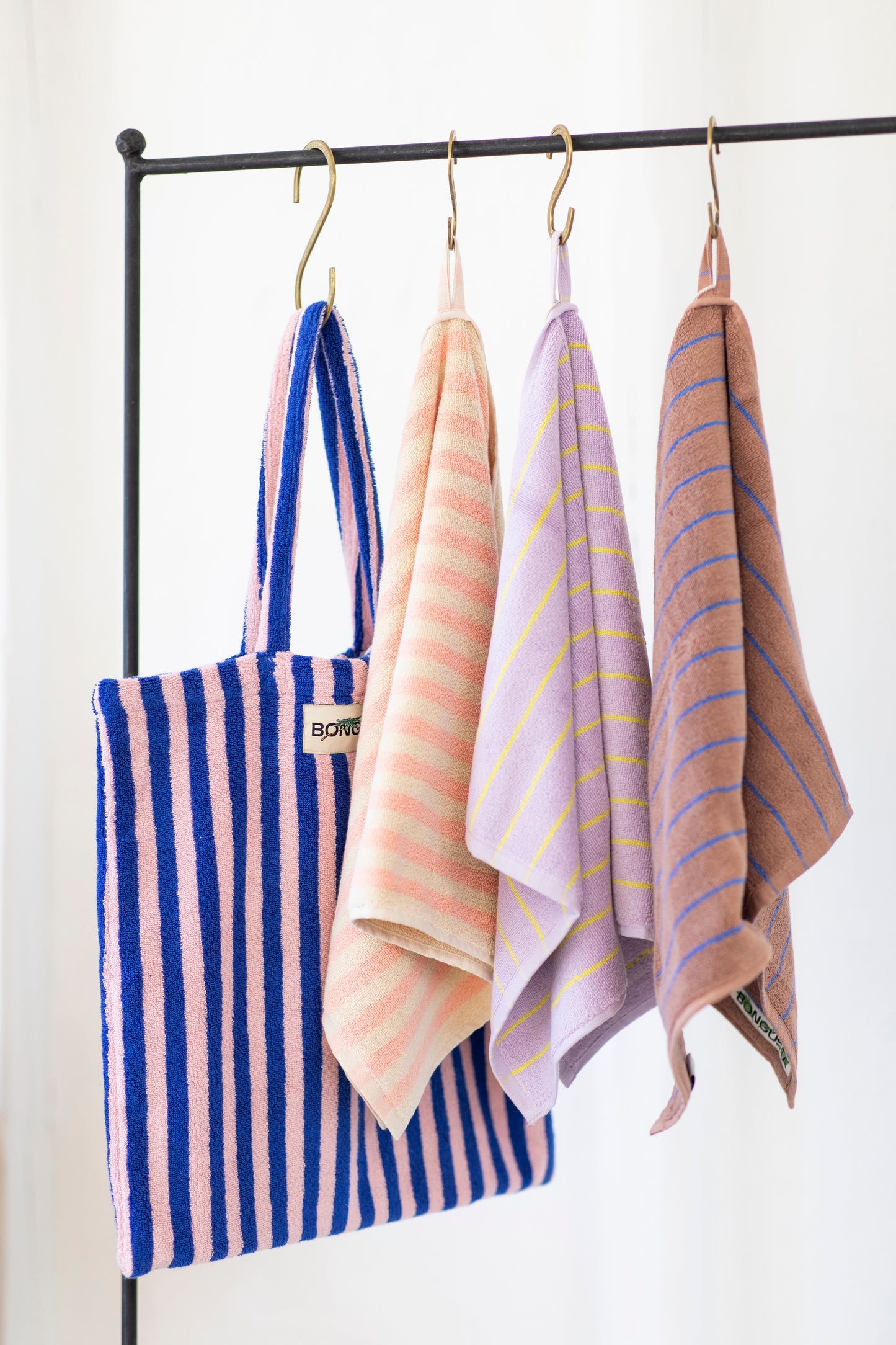 Naram Tote Bag | Dazzling Blue & Rose