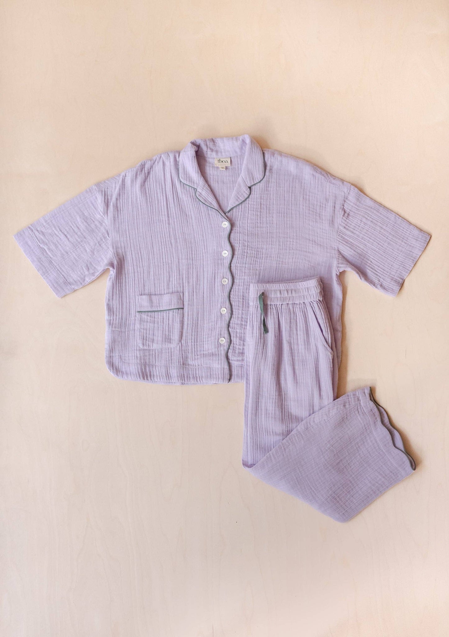 TBCo - Cotton Pyjamas in Lilac
