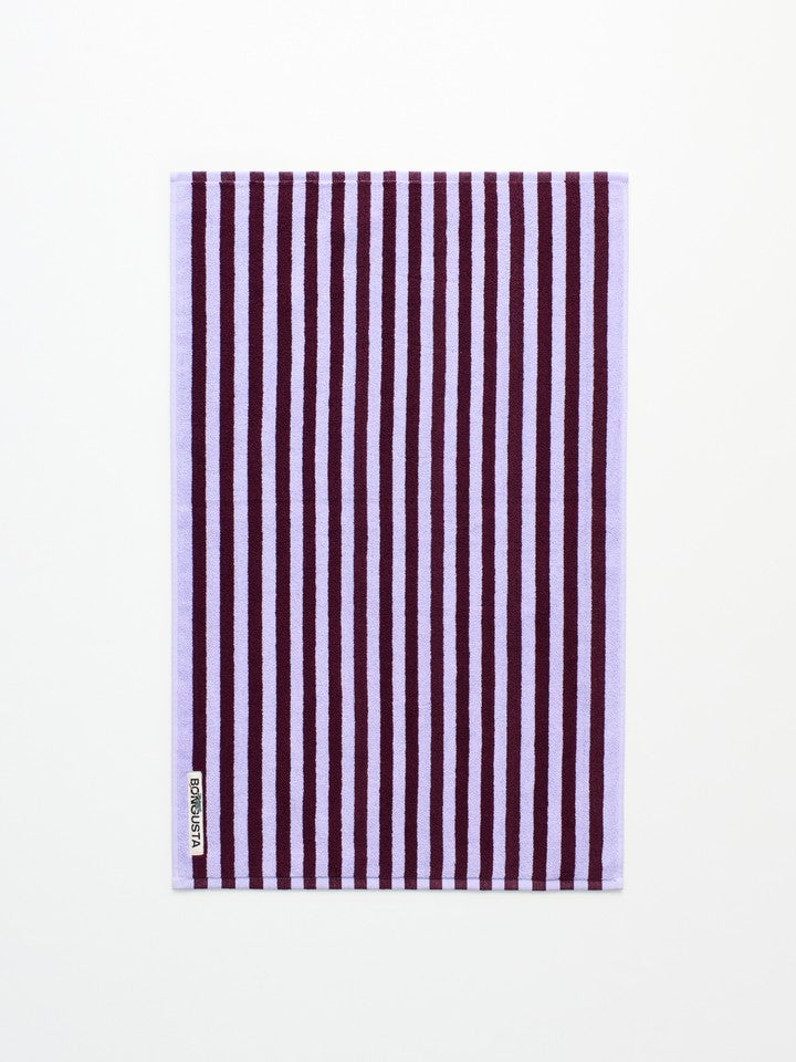 Naram Bath Mat | Wine & Lavender Blue
