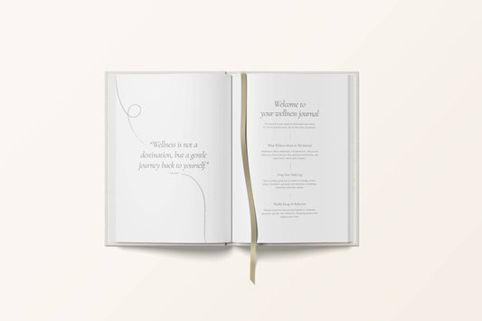 Yop & Tom | Journals, Notebooks & Planners - Wellness Journal | Undated Daily Wellness Planner | A5