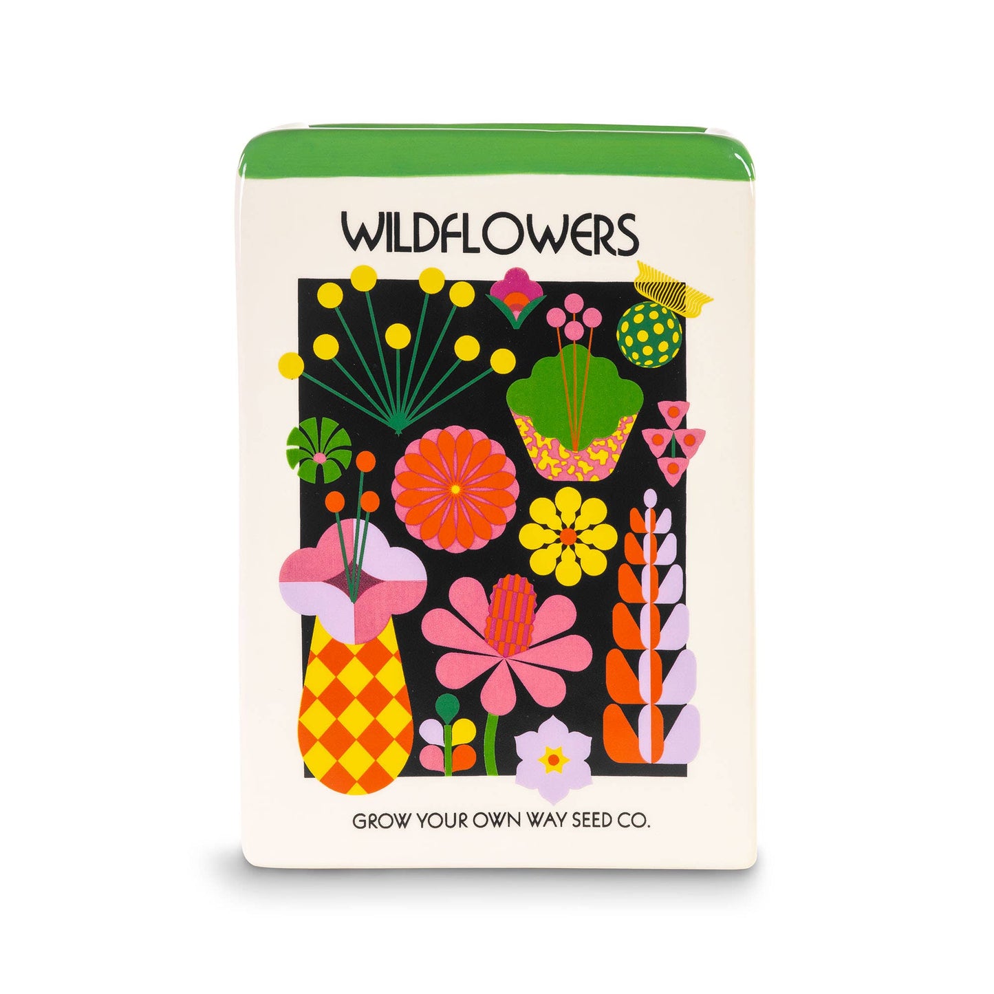 Ban.do - Vase, Wildflower Seeds