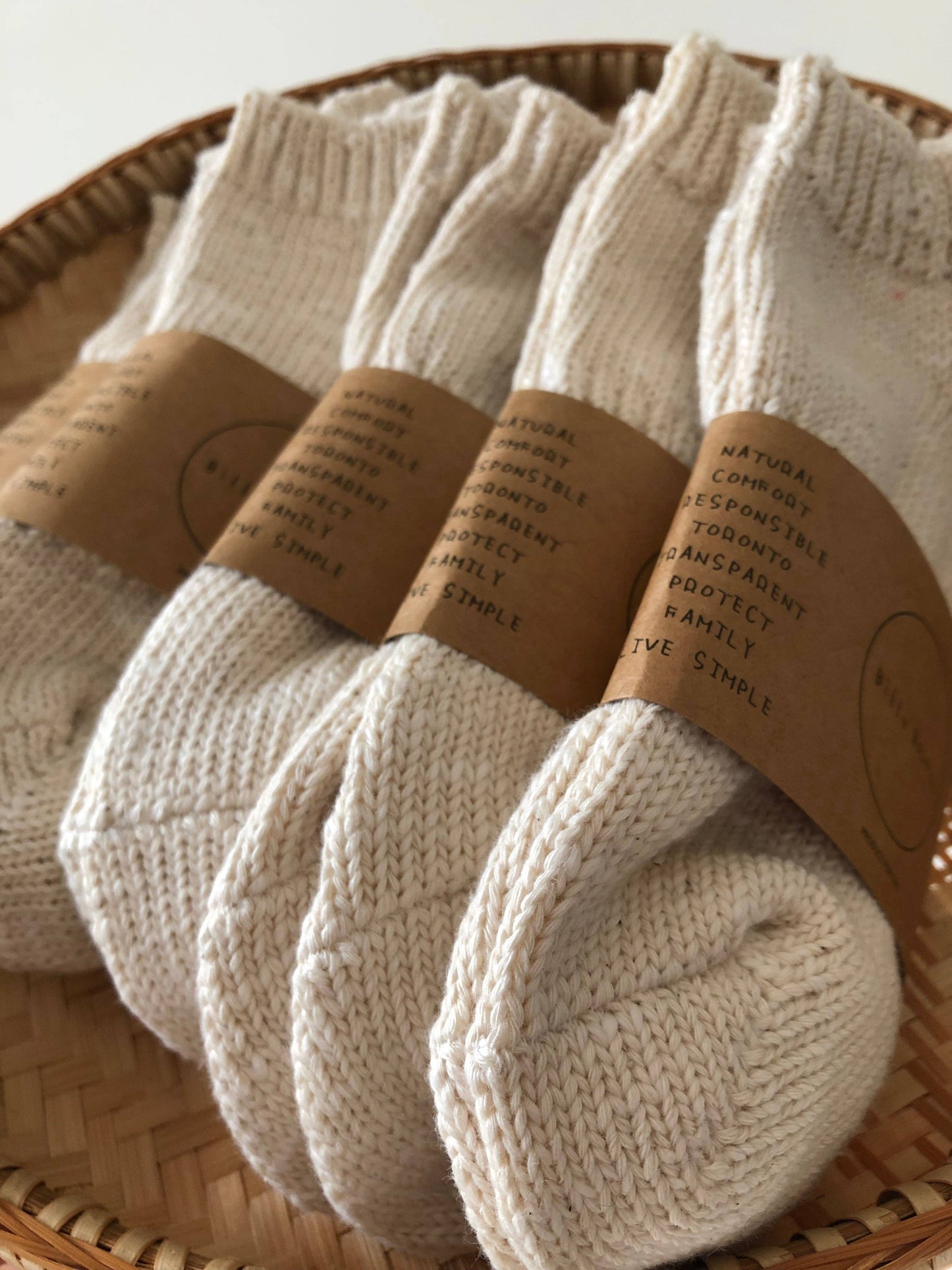 Billy Bamboo - SLUB COTTON BOAT SOCKS