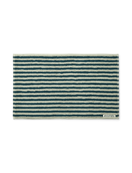 Naram Bath Mat | Sea Foam & Deep Teal