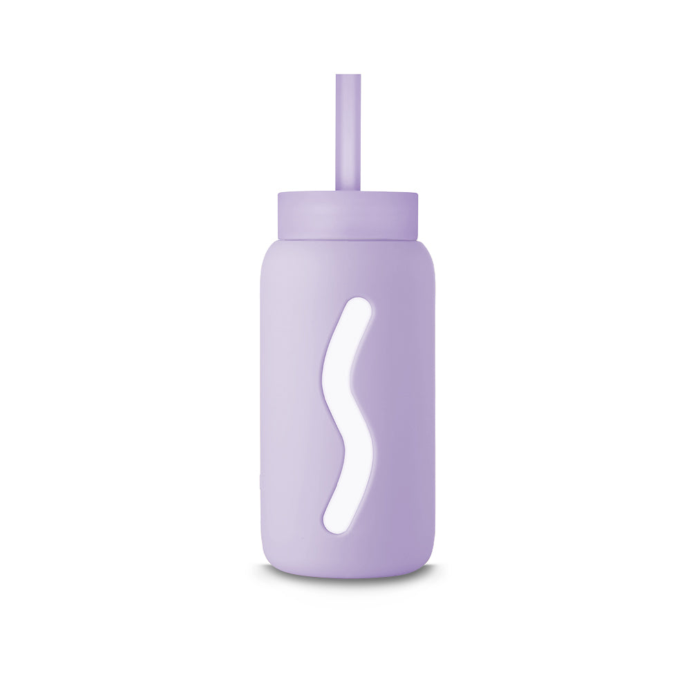 Muuki Mini Lounge Straw + Cap | Lilac