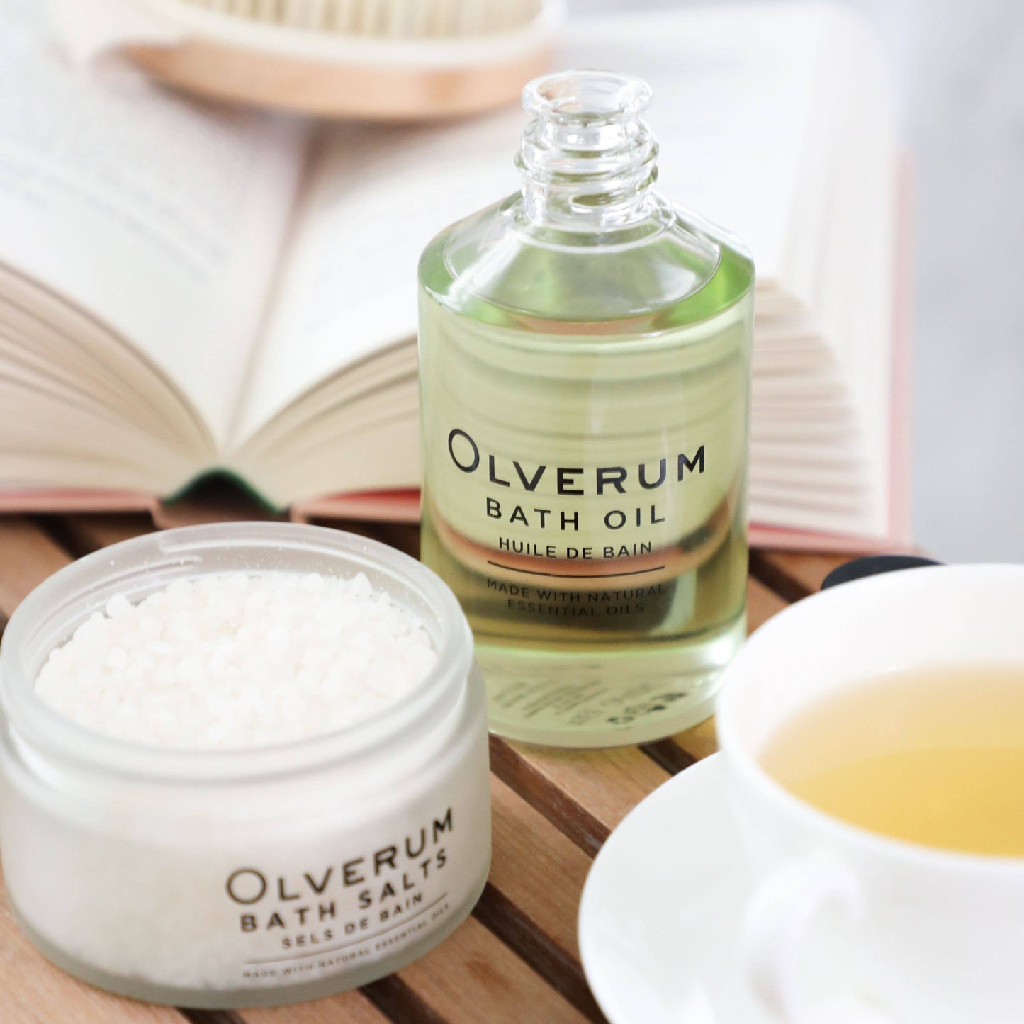 Olverum - Home Spa Bath Oil, promoting restful sleep - 125ml