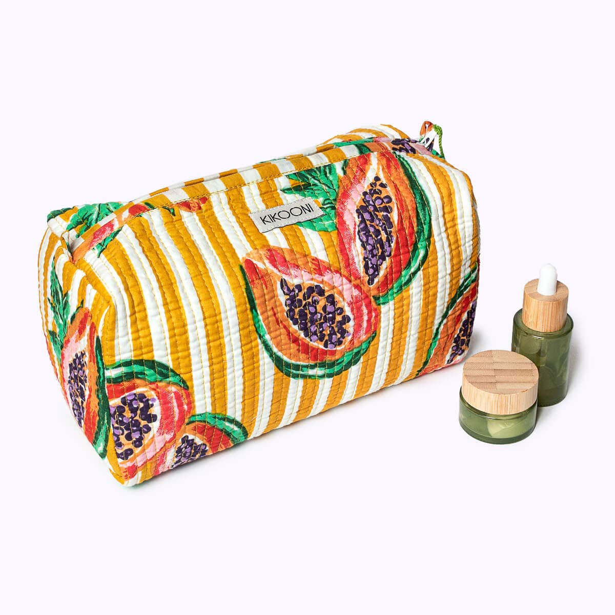 kikooni - Cosmetic Bag "My Papaya Life"