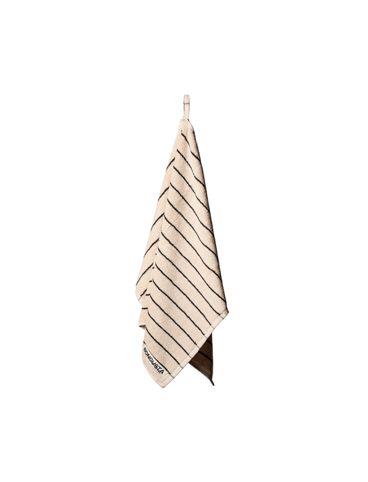 Naram Hand Towel | Creme & Ink