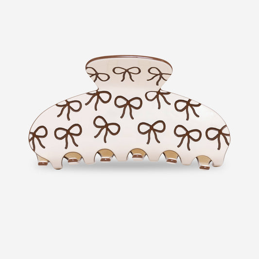 sasstie - Hair clip - Feeling Cute - Choco