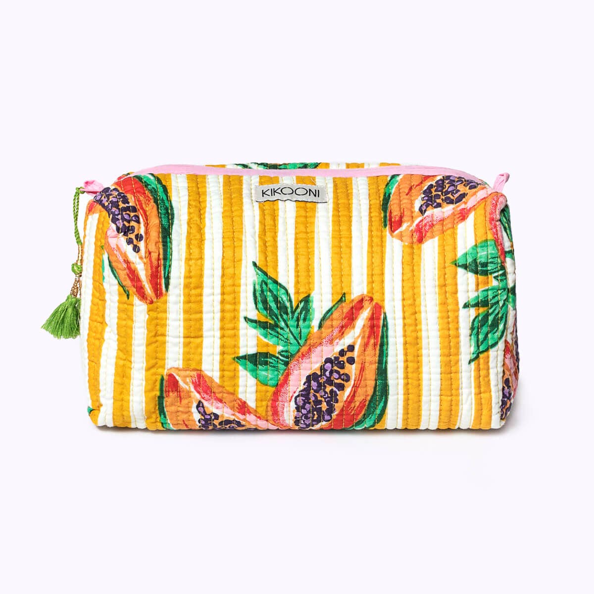 kikooni - Cosmetic Bag "My Papaya Life"
