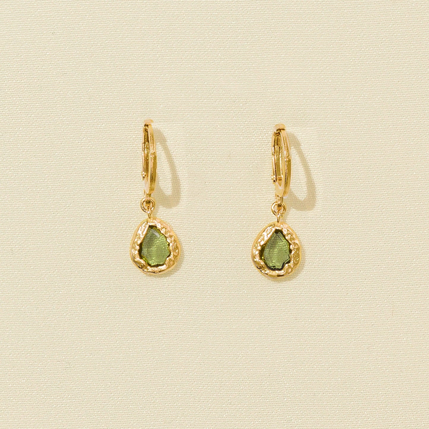 Agapée Jewelry - Lysia Olive Earrings | Jewelry Gold Gift Waterproof