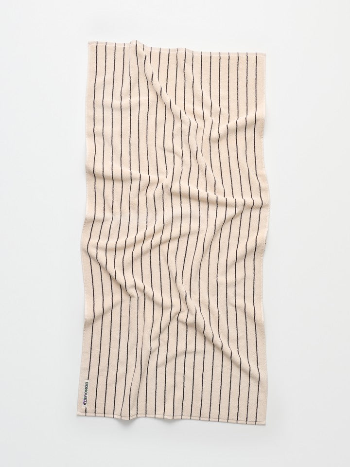 Naram Bath Towel | Creme & Ink