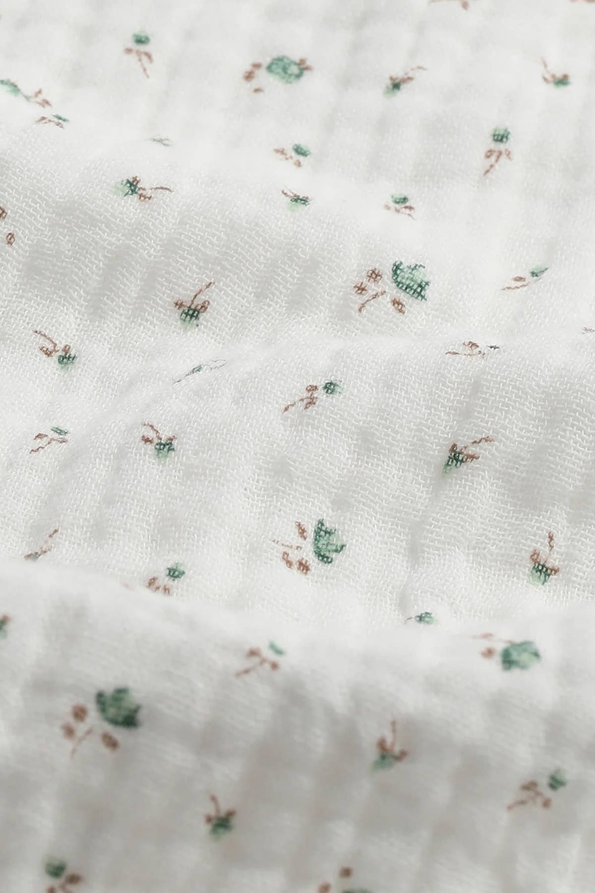 Sleepy Doe - WOMENS TRADITIONAL SET | FLORAL MUSLIN WHITE