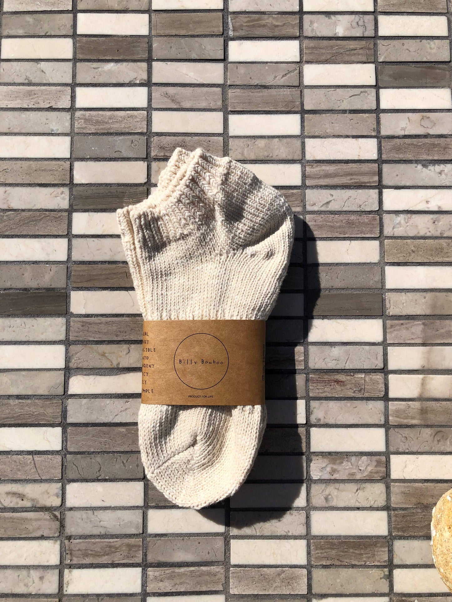 Billy Bamboo - SLUB COTTON BOAT SOCKS