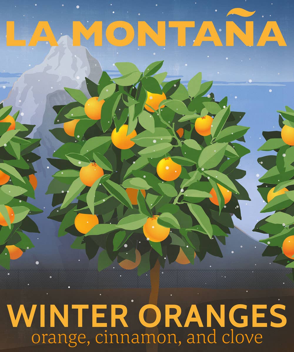 La Montaña - La Montaña - Winter Oranges Scented Candle