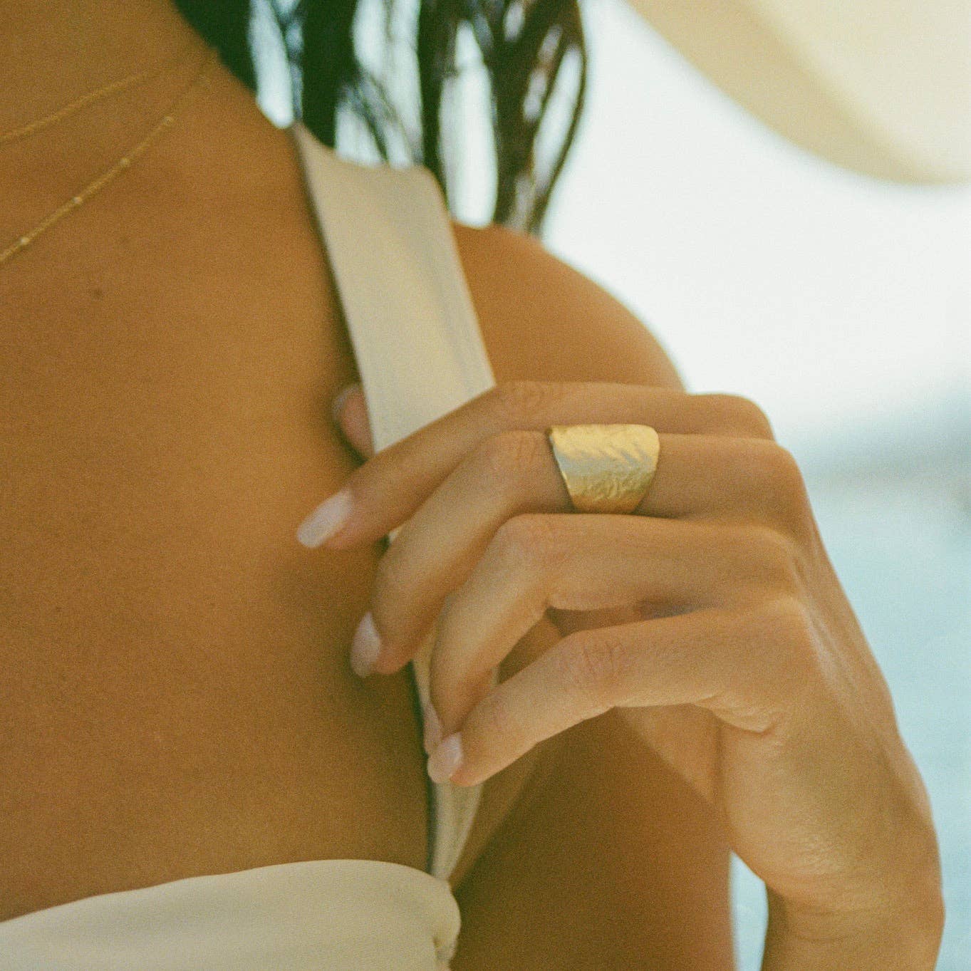 Agapée Jewelry - Lunaïs Ring | Jewelry Gold Gift Waterproof