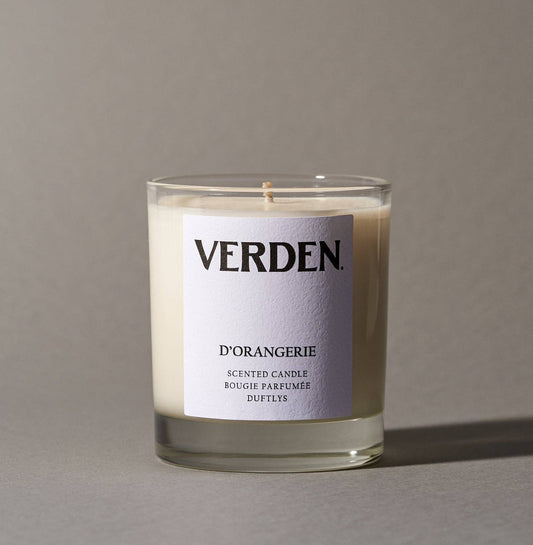 Verden - D'ORANGERIE SCENTED CANDLE, Made In the UK - 100% Vegan