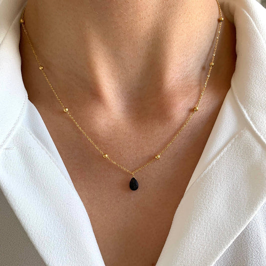 Meora Paris - Serenity Onyx Necklace