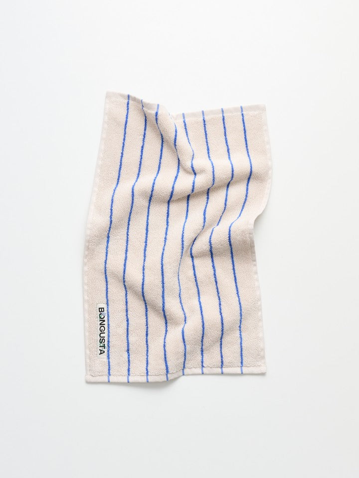 Naram Guest Towel | Moonbeam & Ultramarine