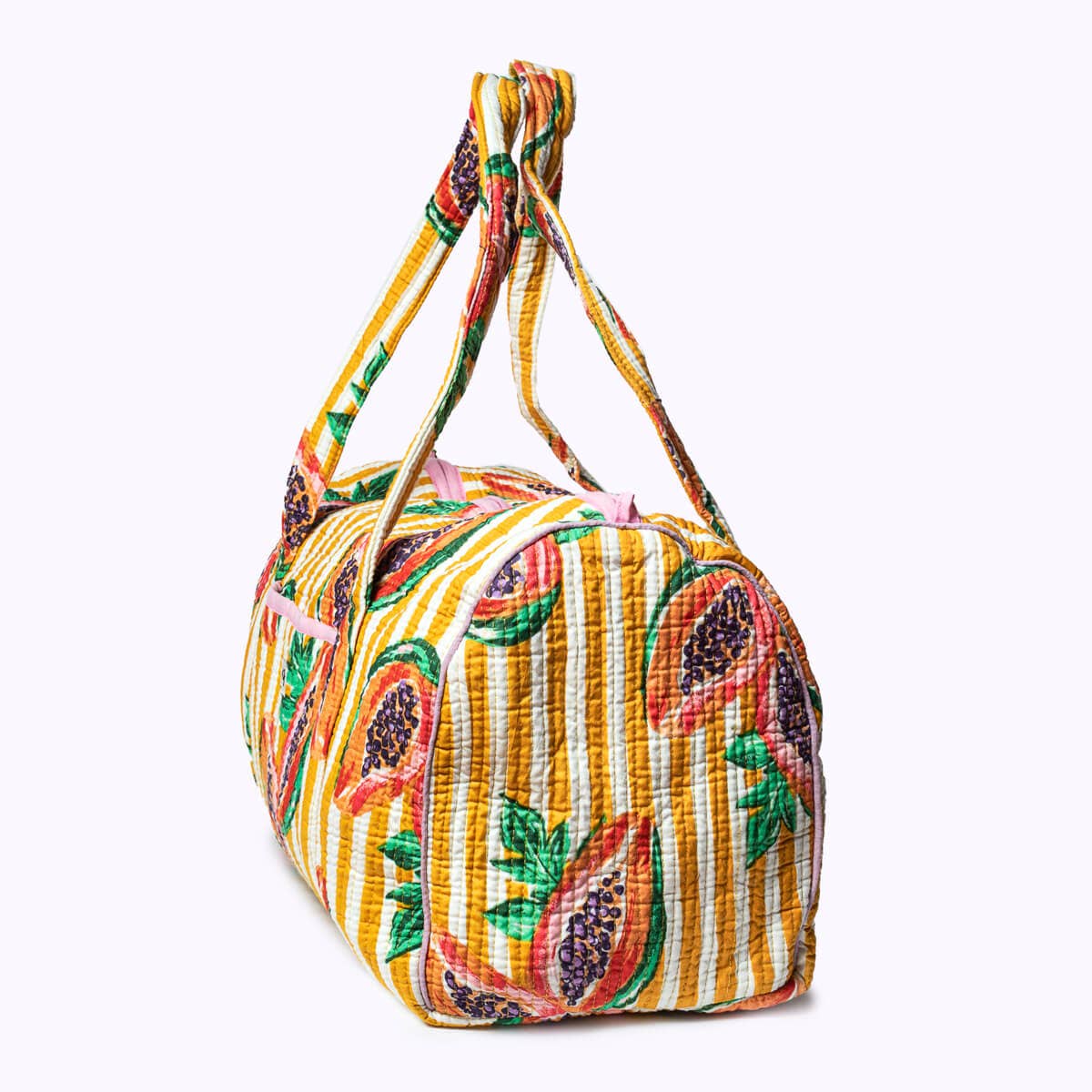 kikooni - Handmade Cotton Bag "My Papaya Life"
