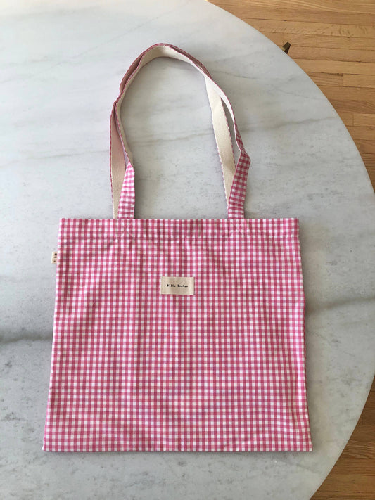 Billy Bamboo - GINGHAM TOTE BAG