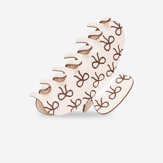 sasstie - Hair clip - Feeling Cute - Choco