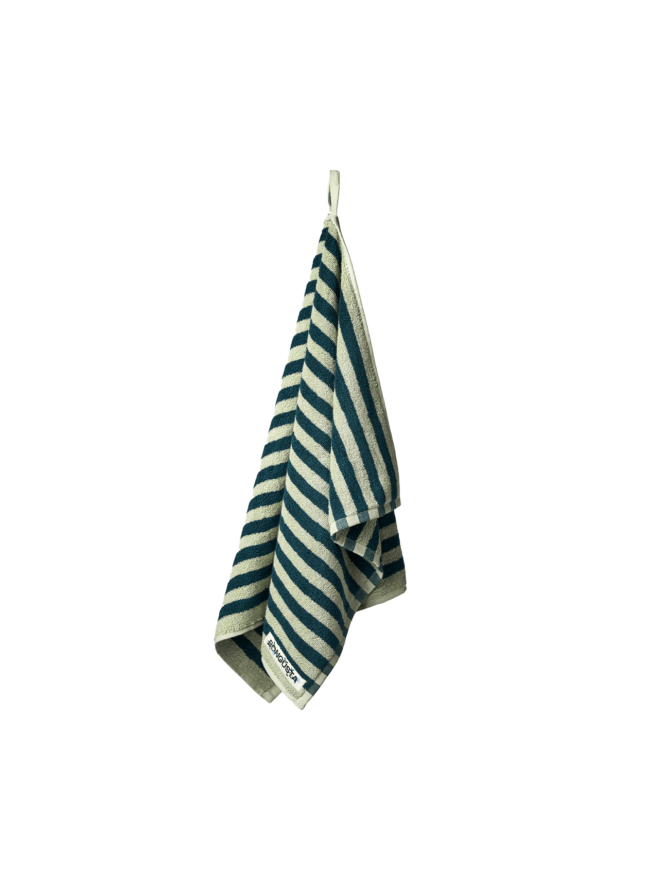 Naram Hand Towel | Sea Foam & Deep Teal