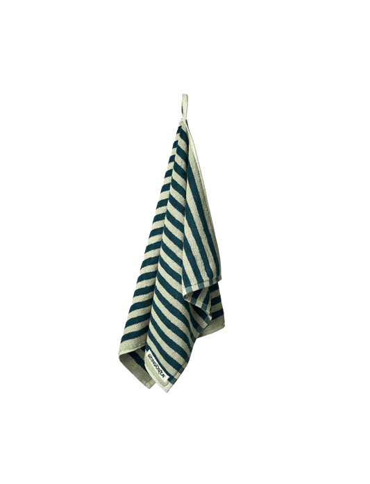 Naram Hand Towel | Sea Foam & Deep Teal