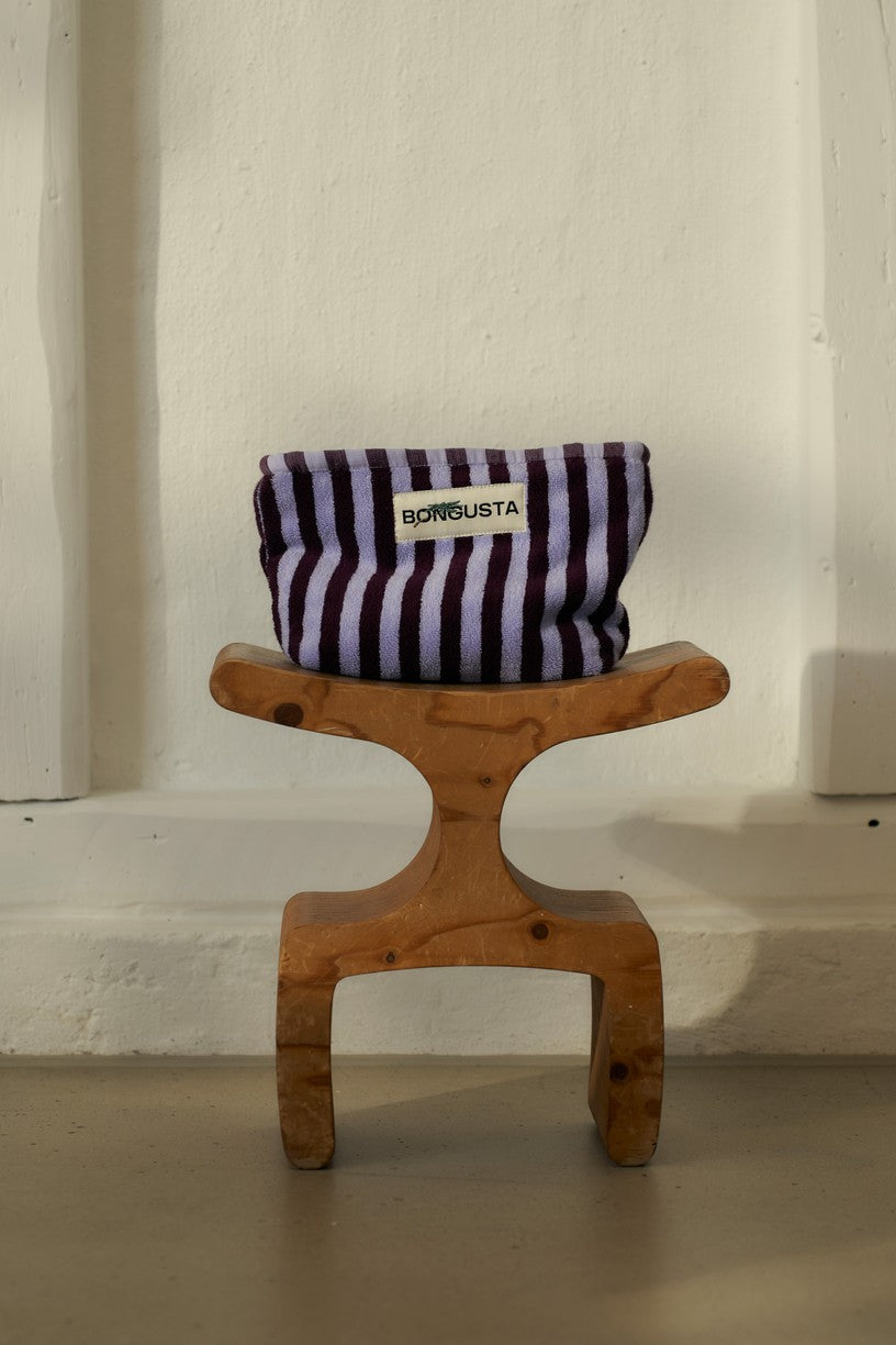 Naram Toiletry Bag | Wine & Lavender Blue