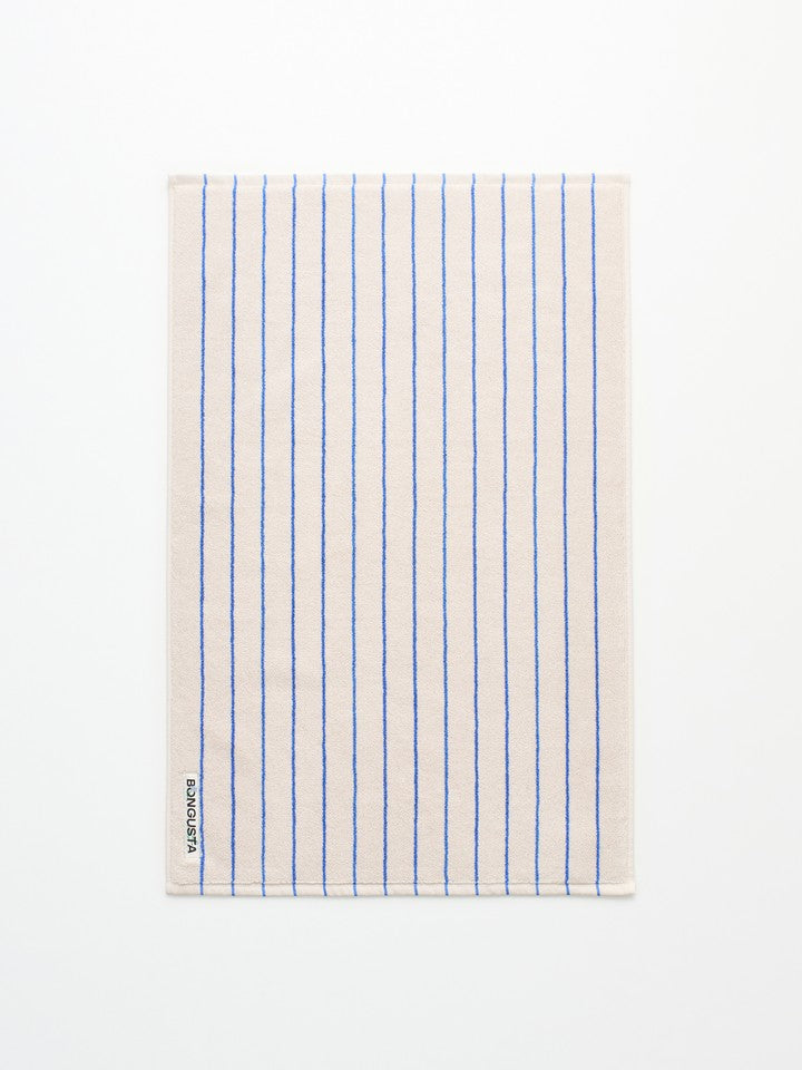 Naram Bath Mat | Moonbeam & Ultramarine