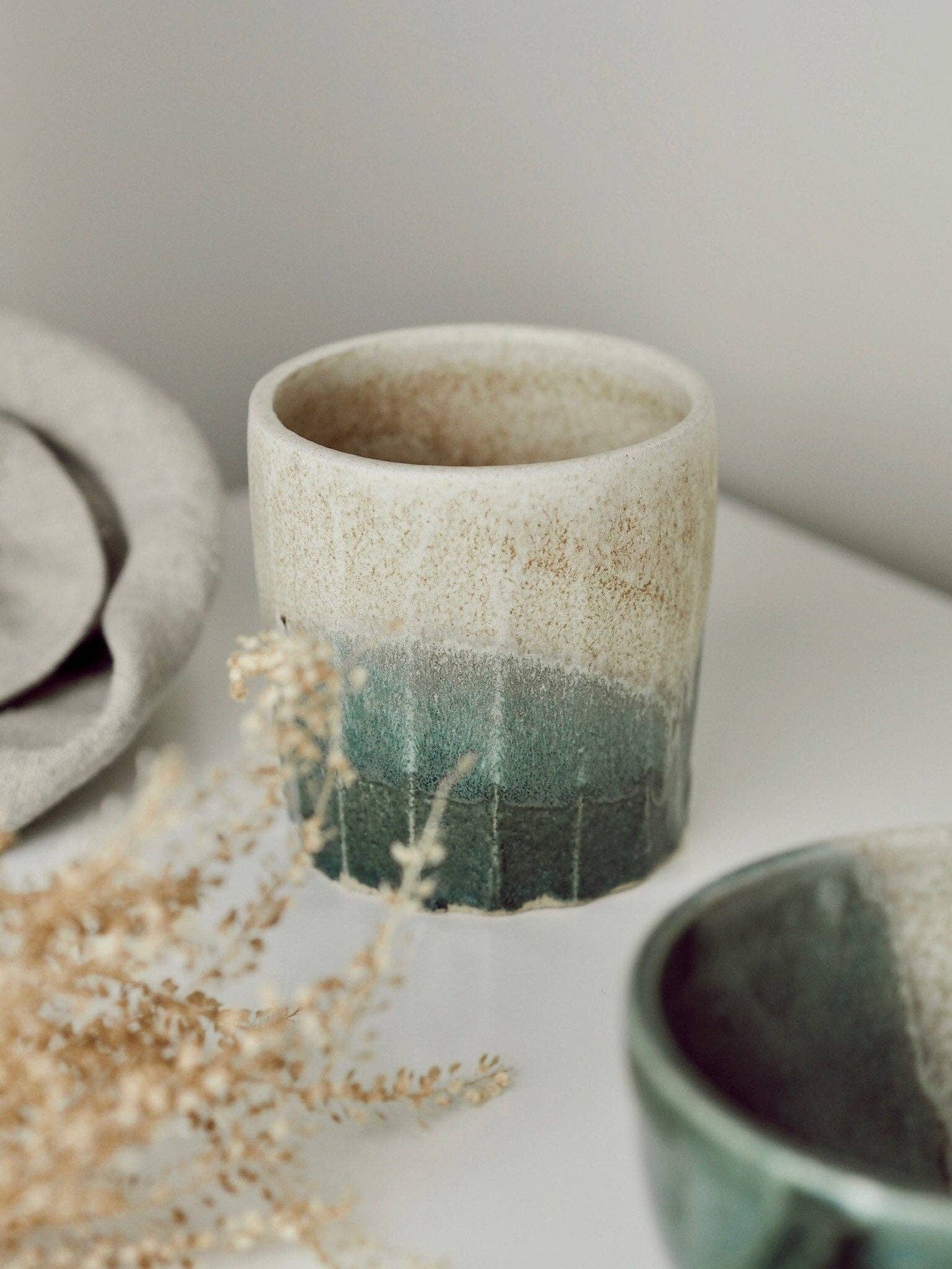 Charlotte Manser Ceramics - ‘Mountains’ 250ml Beaker