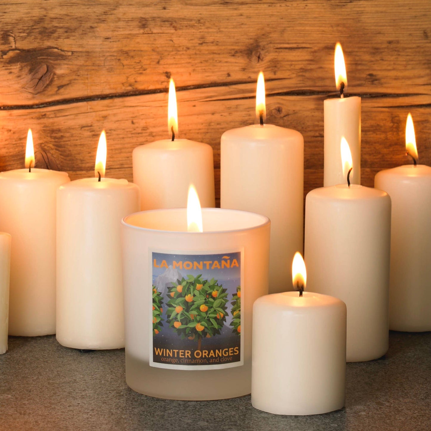 La Montaña - La Montaña - Winter Oranges Scented Candle