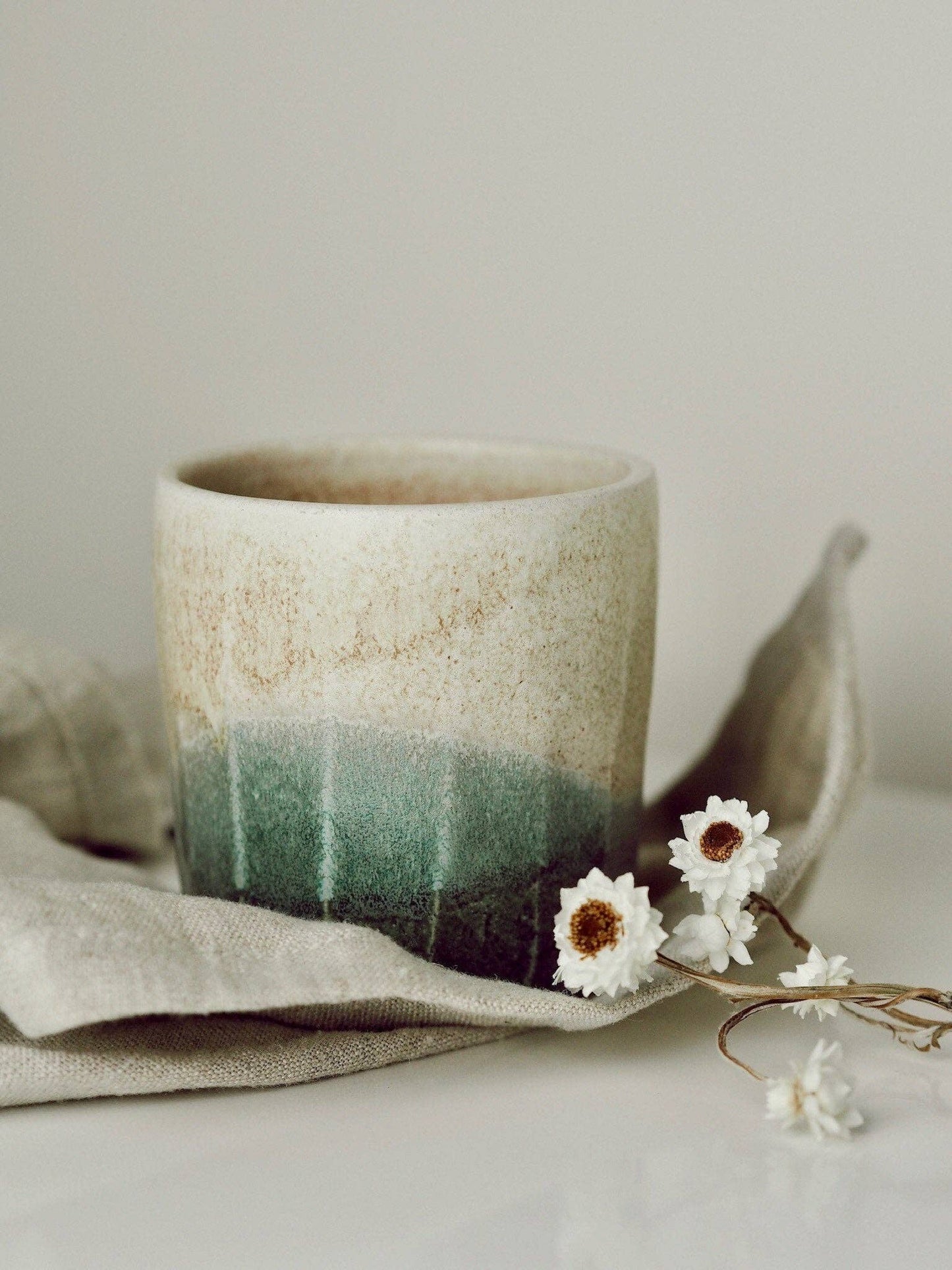 Charlotte Manser Ceramics - ‘Mountains’ 250ml Beaker