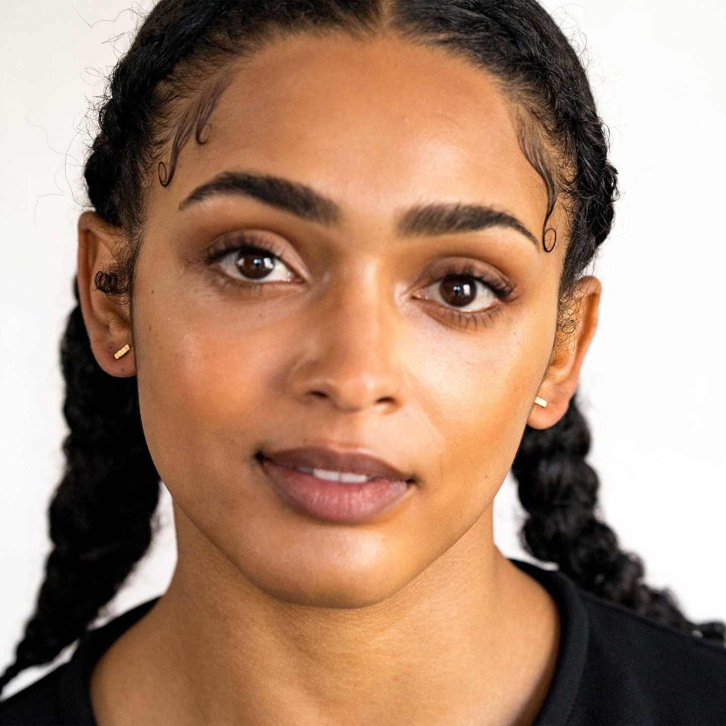 Claire Hill Designs - Dainty Gold Vermeil Stud Earrings | Minimal & Timeless