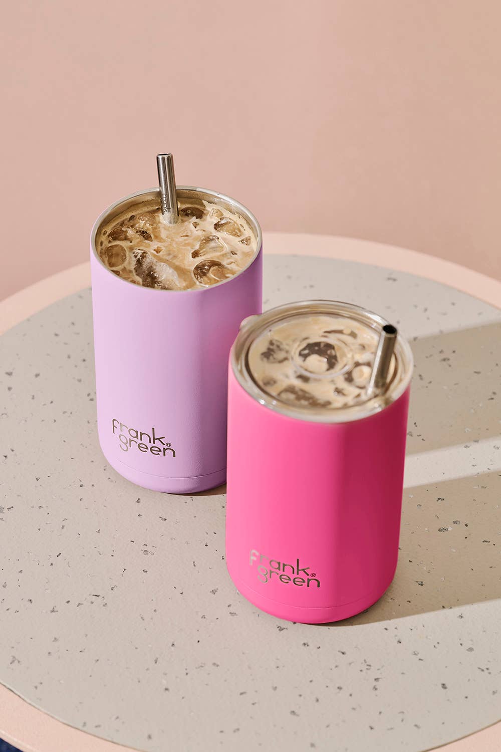 frank green - Iced Coffee Cup with Straw 15oz