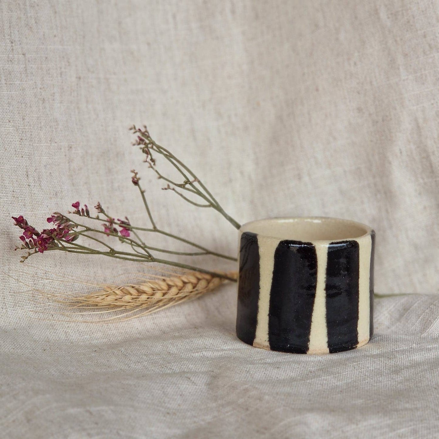 Charlotte Manser Ceramics - Stripe 50ml Espresso Cup