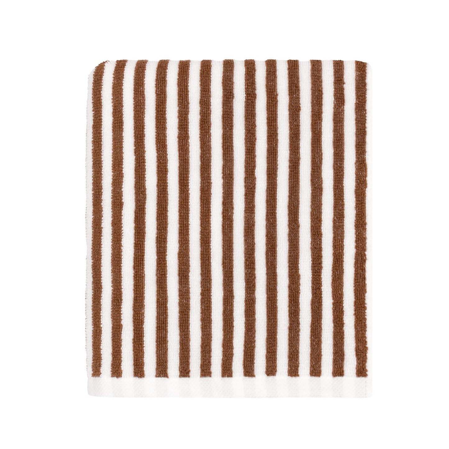 Riva Home - Hebden Striped Cotton Towels Pecan