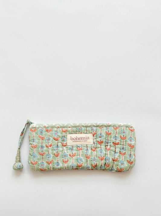 Bohemia Design - Garland Pencil Case, Duck Egg