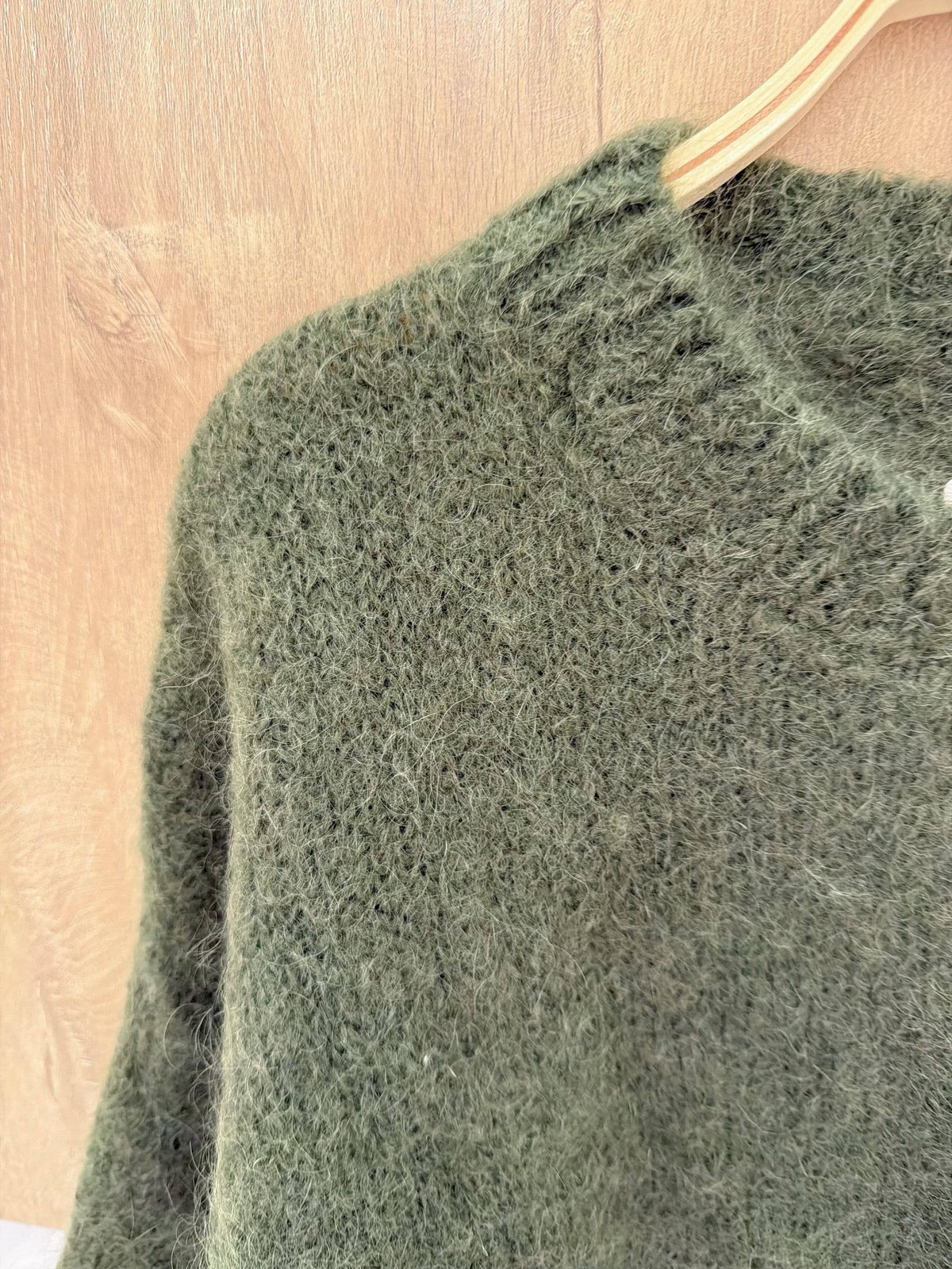 Orice - Round-neck pullover in kid mohair & wool - Made in Italy