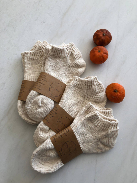 Billy Bamboo - SLUB COTTON BOAT SOCKS