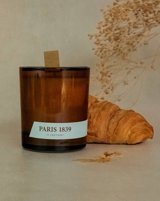 Keynvor Candle Co - Paris 1839 - The Croissant Candle