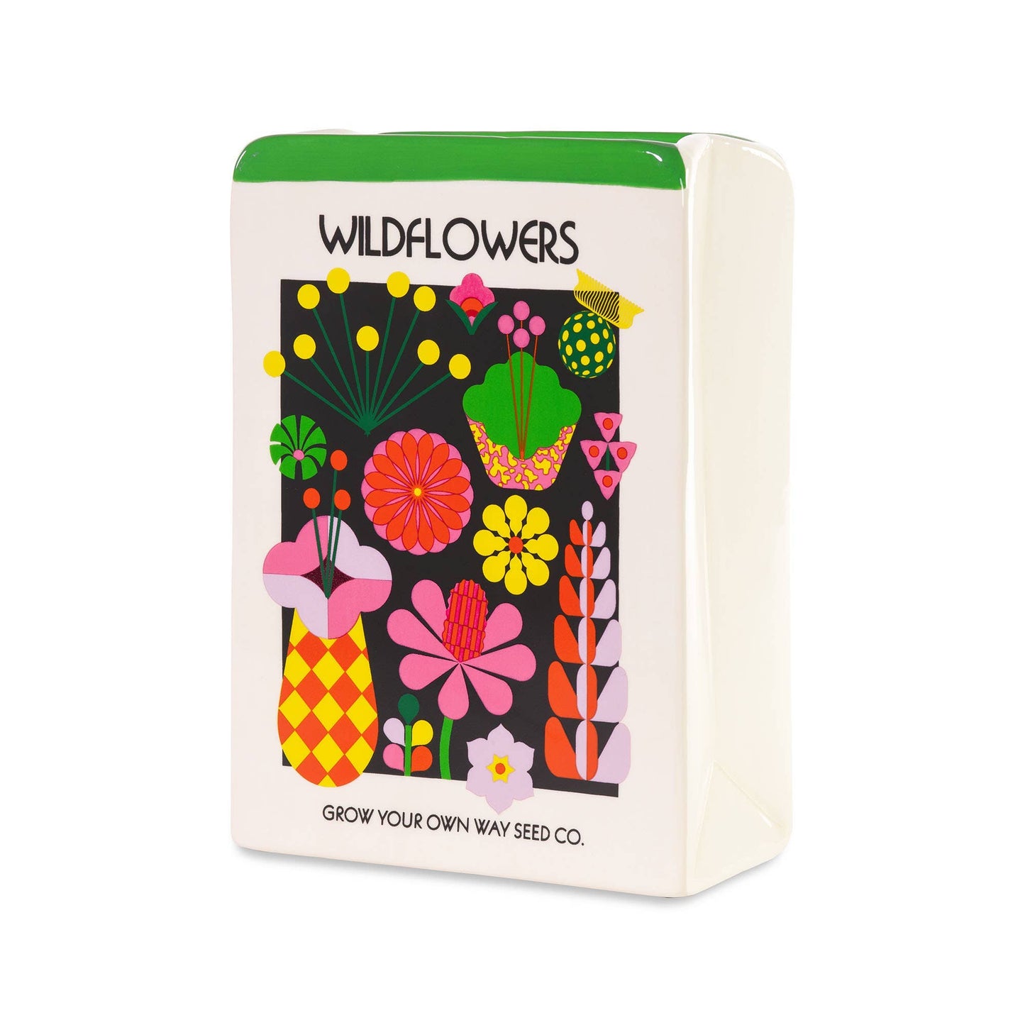 Ban.do - Vase, Wildflower Seeds