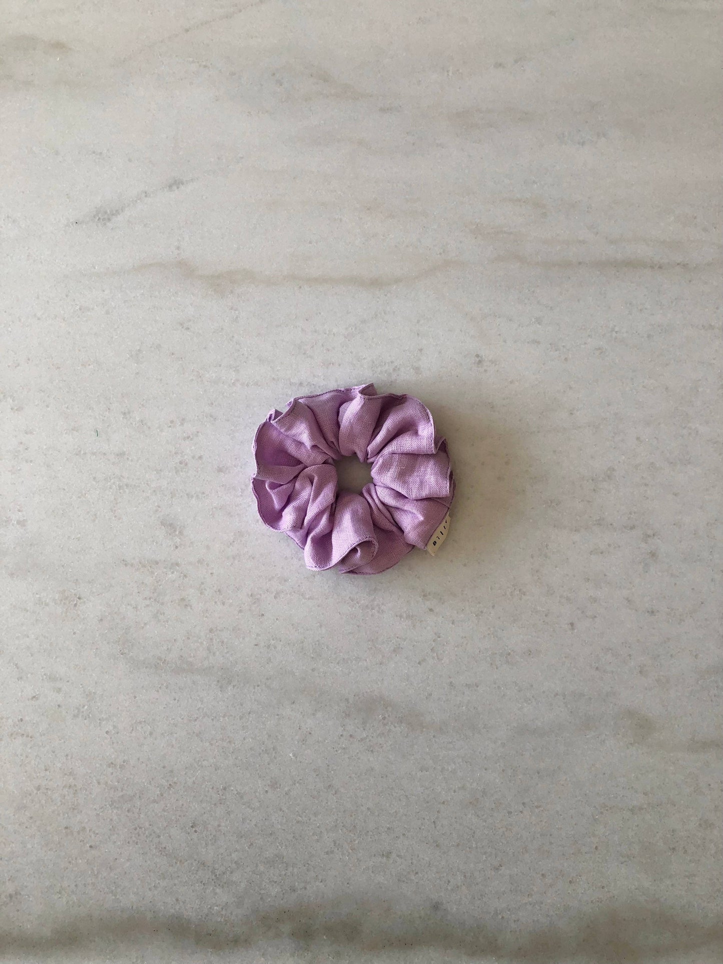 Billy Bamboo - PURE LINEN SCRUNCHIES - lavender