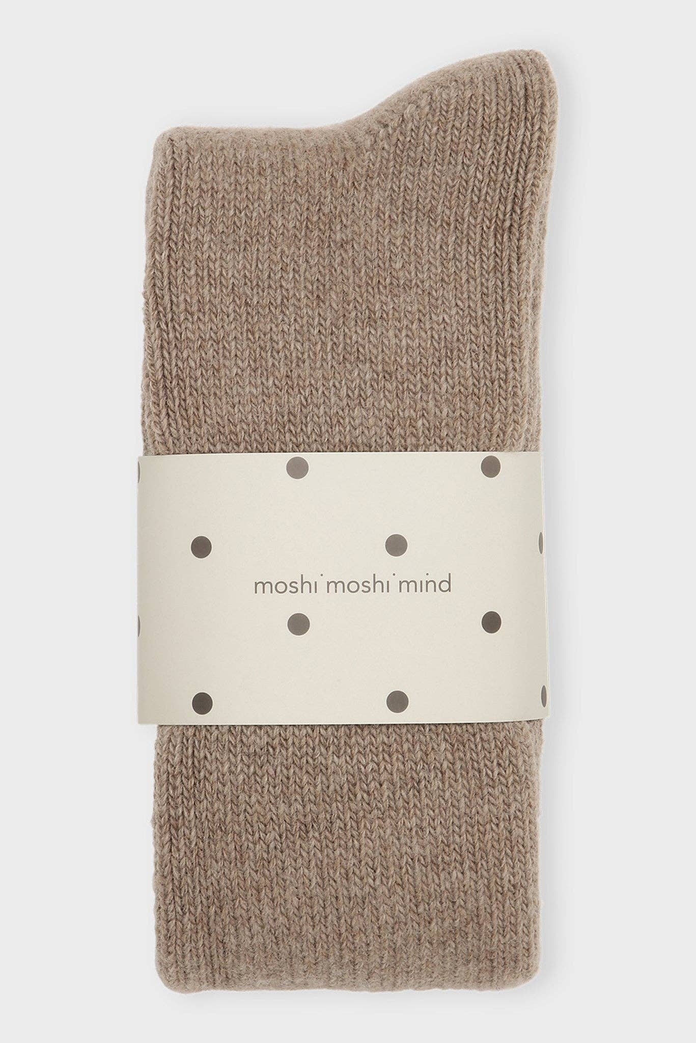 moshi moshi mind - Polar Socks - Taupe